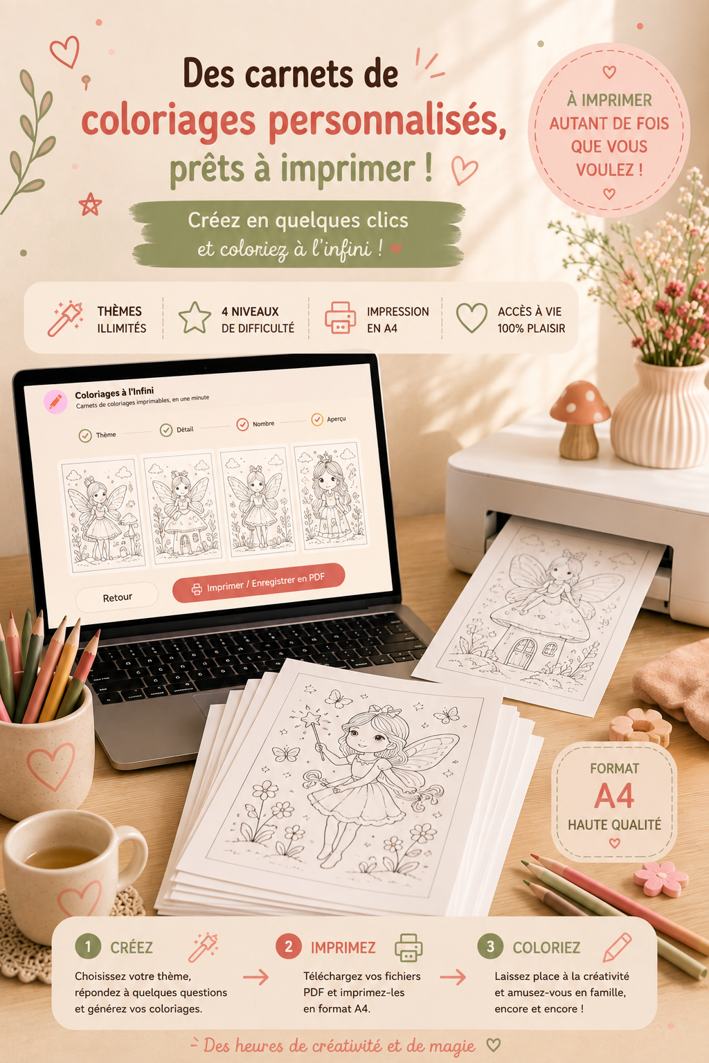 Coloriages à l'Infini