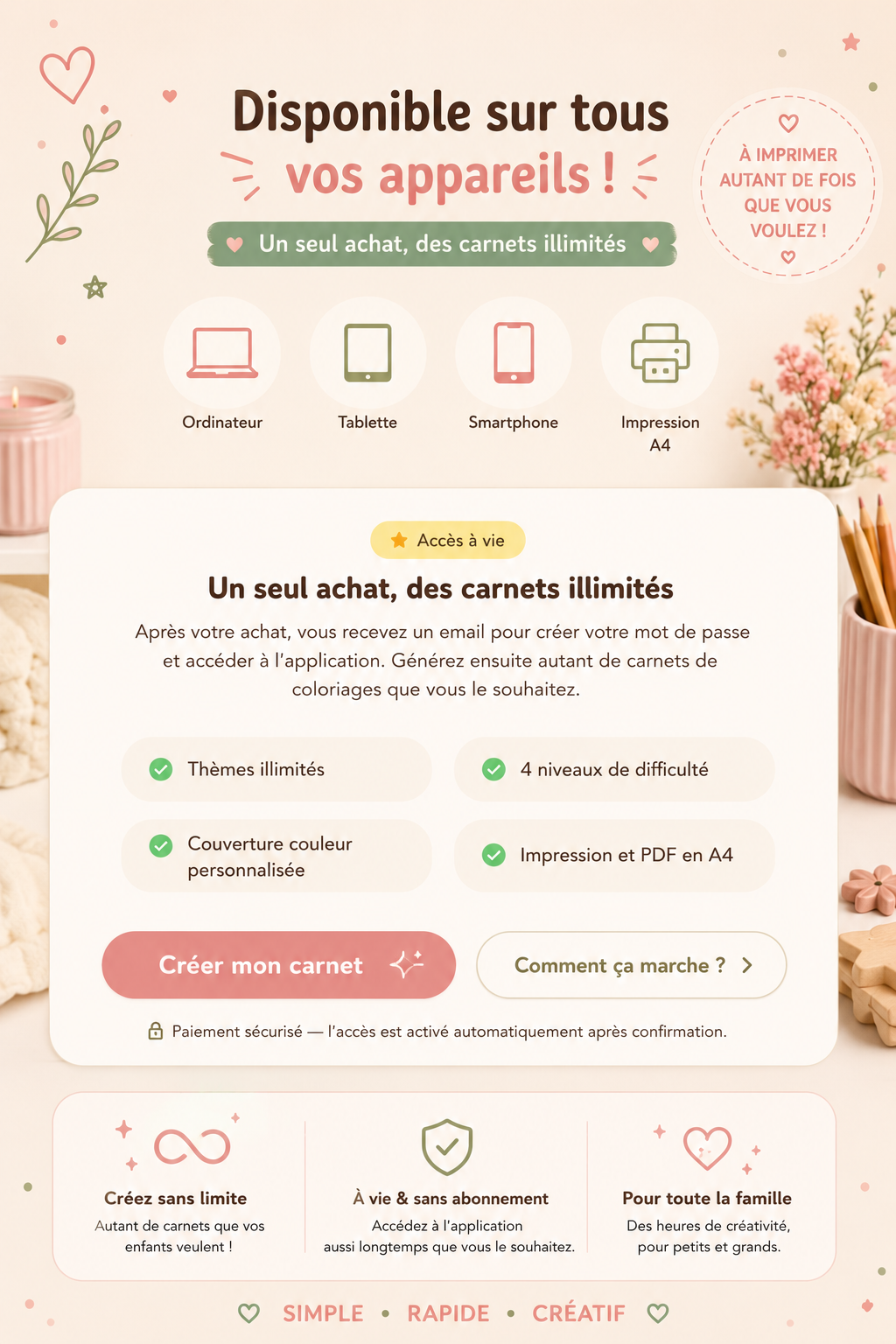 Coloriages à l'Infini